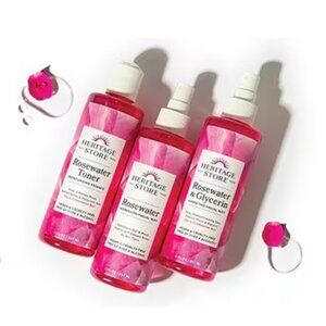 NEW✅BUNDLE OF 2Heritage Store🌷Rosewater Refreshing Facial Mist 8oz each